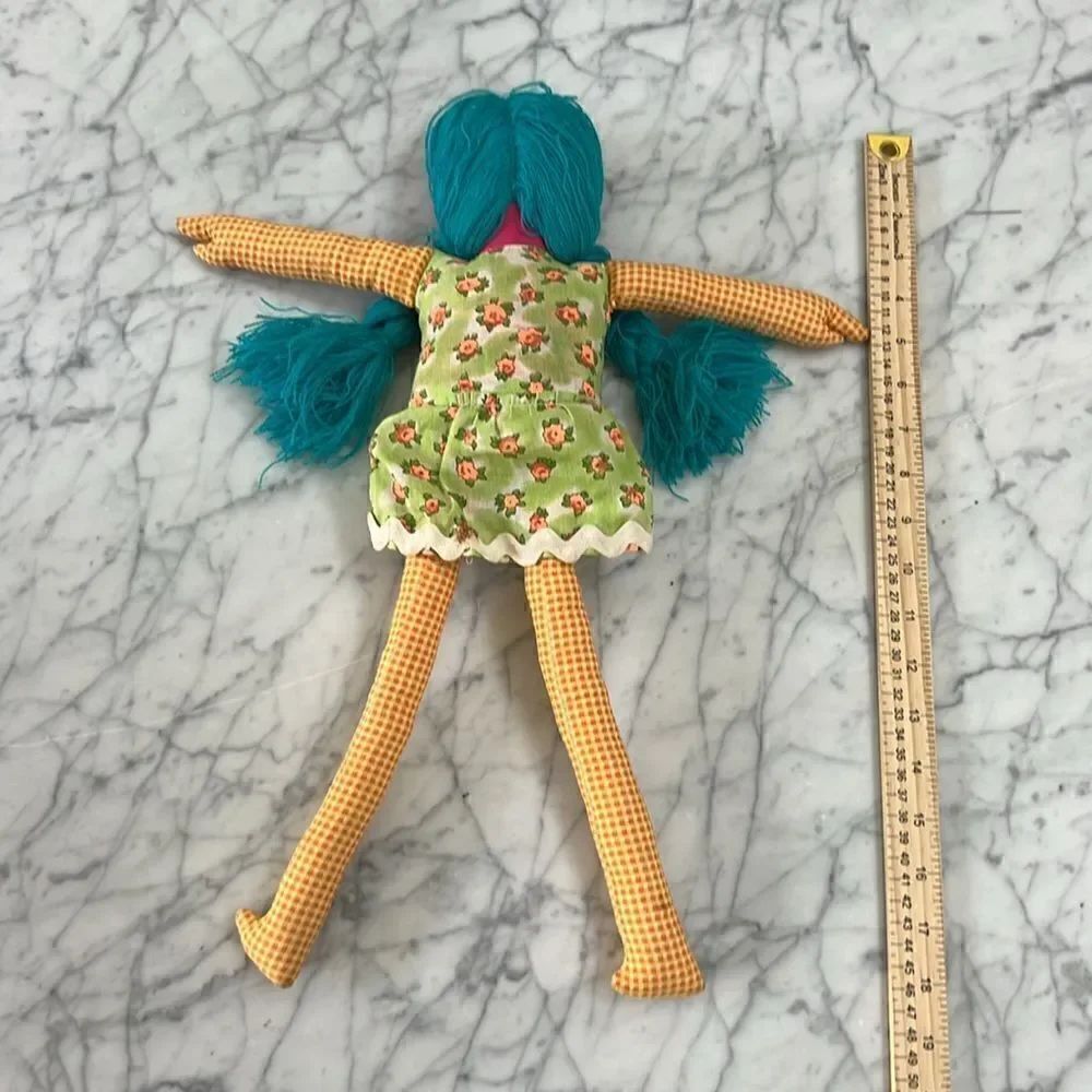 Handmade Cloth Rag Doll OS - Picture 6 of 8